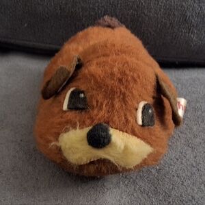 ​VINTAGE 1973 Russ Berrie Basha Bear Sand-Filled Plush "Stuffies" Series